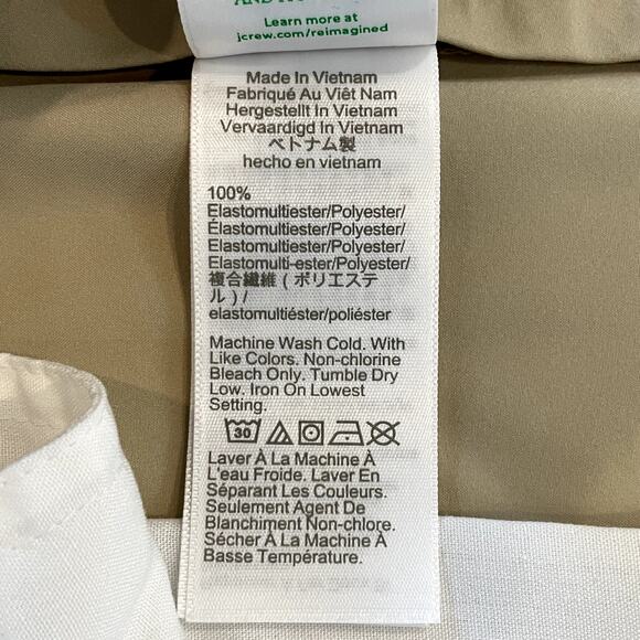 J.Crew Factory 9 Inch Tech Short Golf Performance Boat Vacation AL096 Dust 34 - Picture 13 of 13